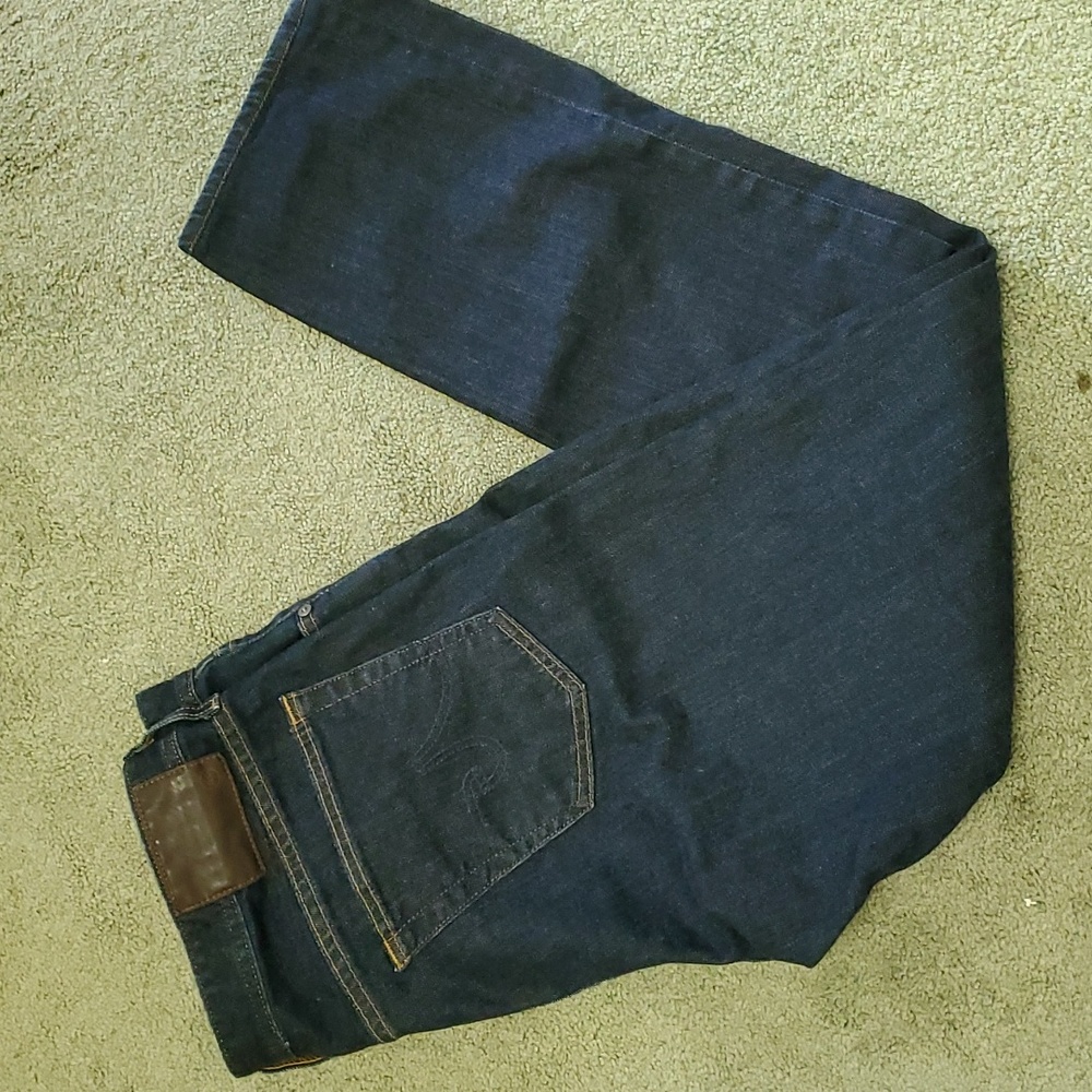AG Adriano Goldschmied  Mens 36x31 Blue denim jeans  The Everett Slim Straight .